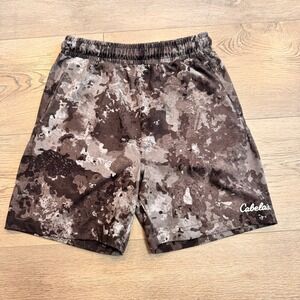 Cabela's Camo Shorts‎ Elastic Waist Casual Activewear Kids Size Large L